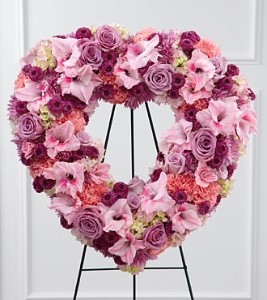 The FTD® Eternal Rest™ Standing Heart