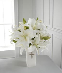 The FTD Faithful Blessings Bouquet – VASE INCLUDED